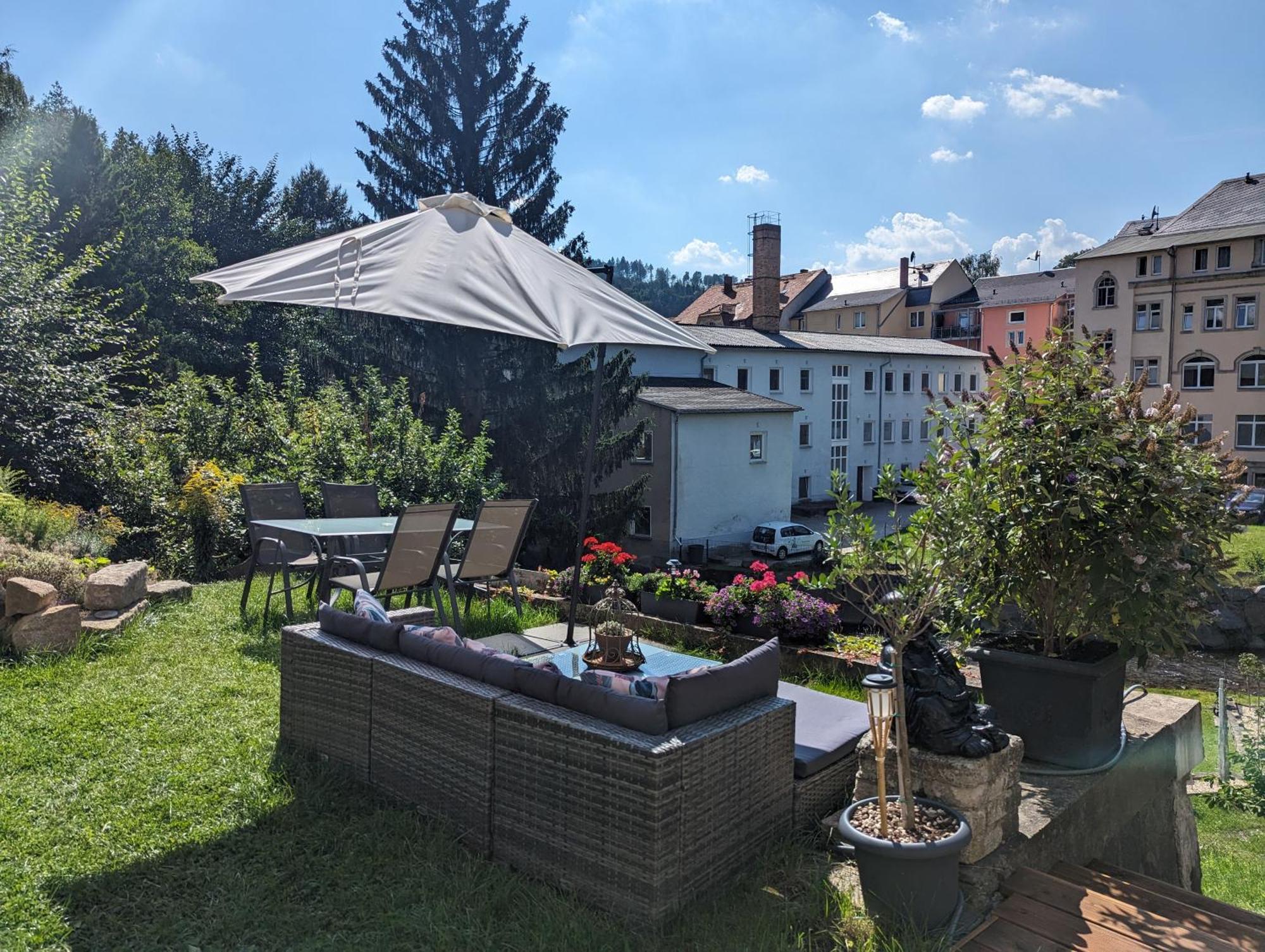 Uo2 - Urlaubsmagie - Garten, Whirlpool, Sauna Apartamento Sebnitz Exterior foto