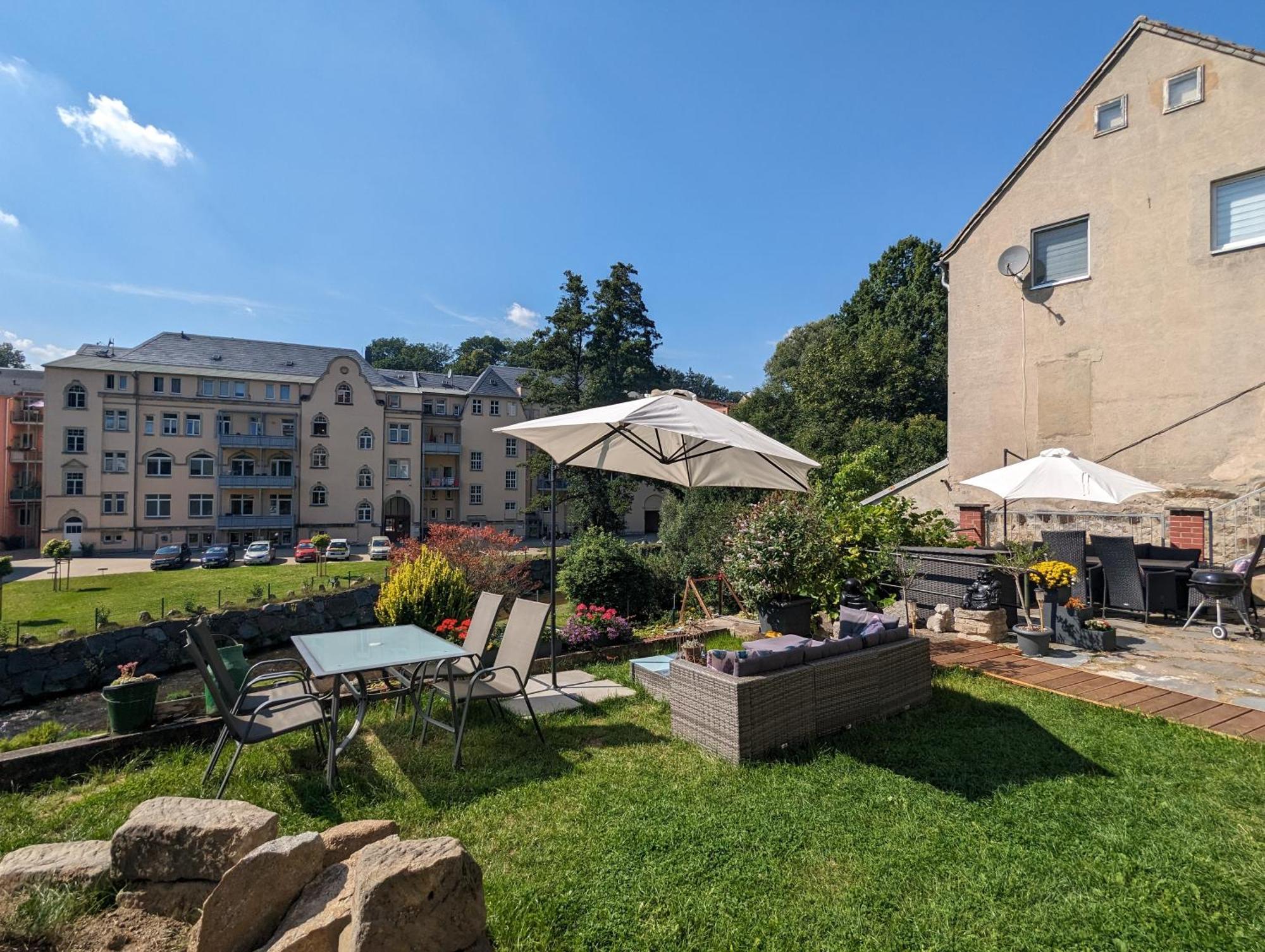 Uo2 - Urlaubsmagie - Garten, Whirlpool, Sauna Apartamento Sebnitz Exterior foto