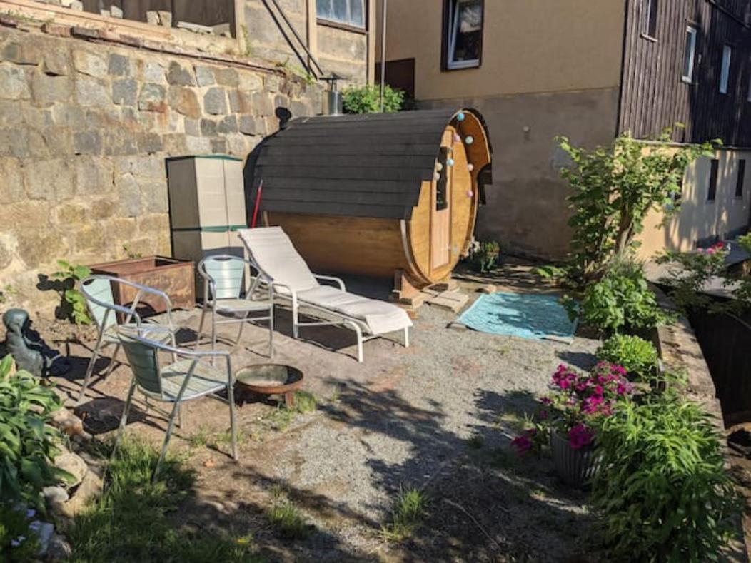 Uo2 - Urlaubsmagie - Garten, Whirlpool, Sauna Apartamento Sebnitz Exterior foto