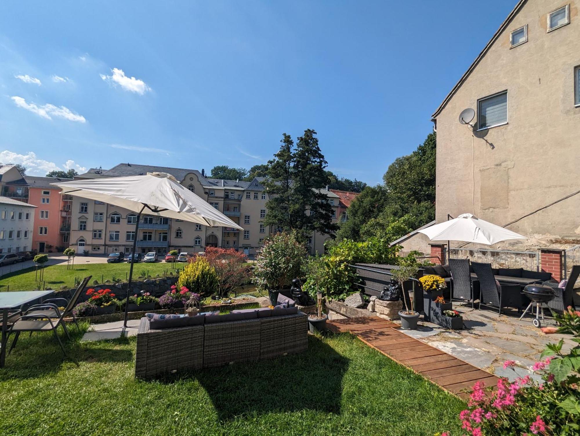 Uo2 - Urlaubsmagie - Garten, Whirlpool, Sauna Apartamento Sebnitz Exterior foto