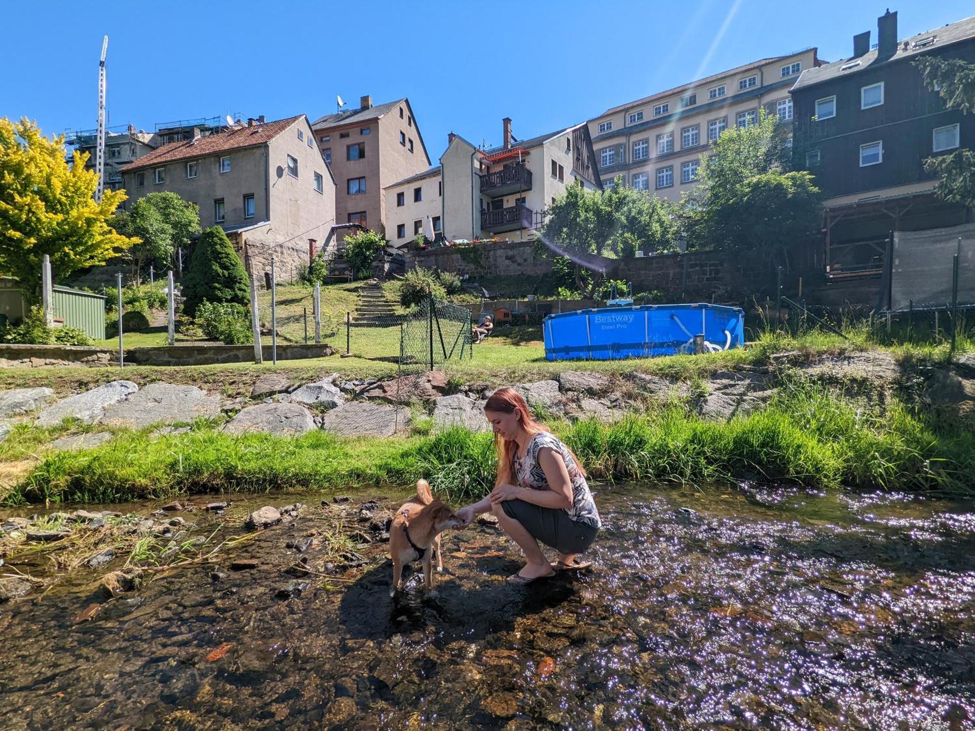 Uo2 - Urlaubsmagie - Garten, Whirlpool, Sauna Apartamento Sebnitz Exterior foto