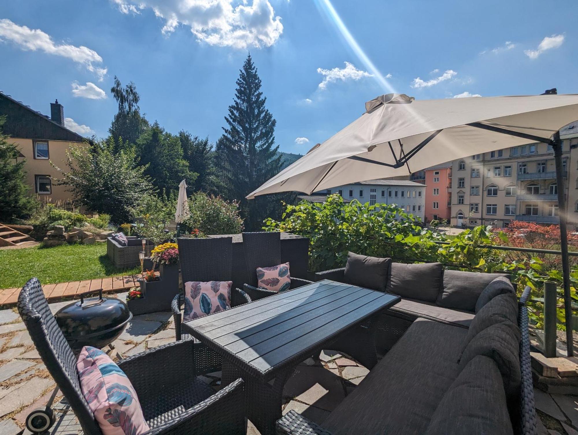 Uo2 - Urlaubsmagie - Garten, Whirlpool, Sauna Apartamento Sebnitz Exterior foto