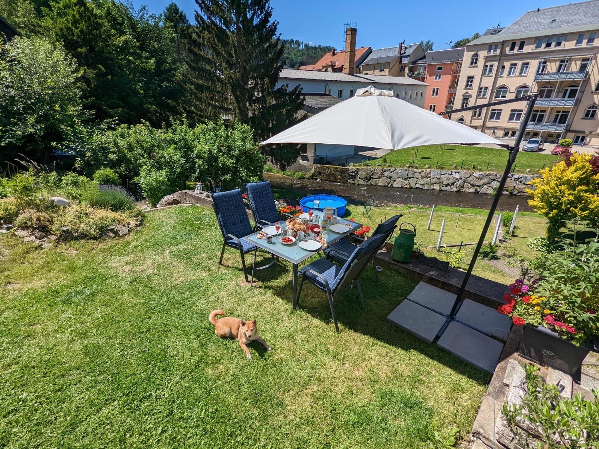 Uo2 - Urlaubsmagie - Garten, Whirlpool, Sauna Apartamento Sebnitz Exterior foto