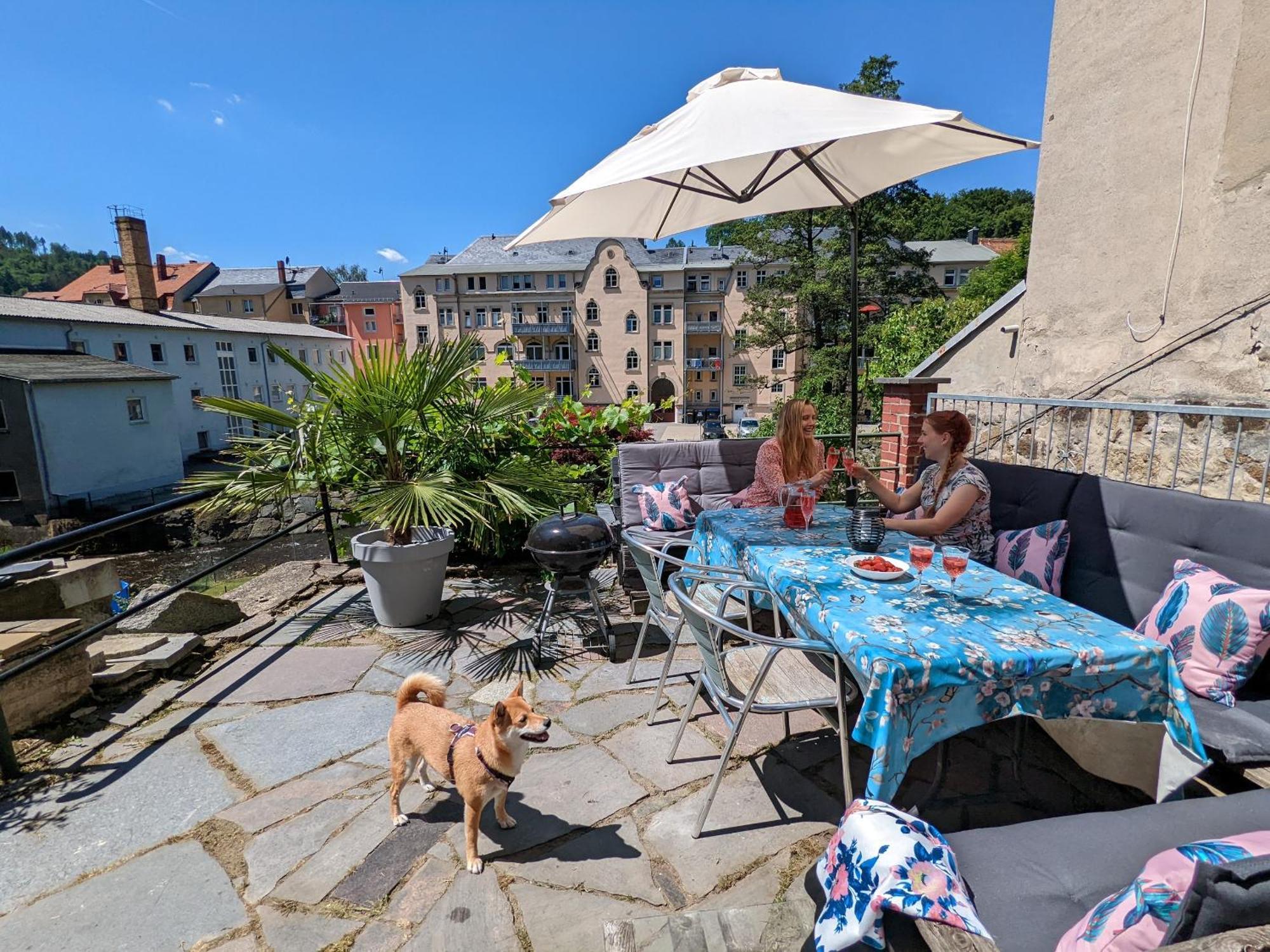 Uo2 - Urlaubsmagie - Garten, Whirlpool, Sauna Apartamento Sebnitz Exterior foto