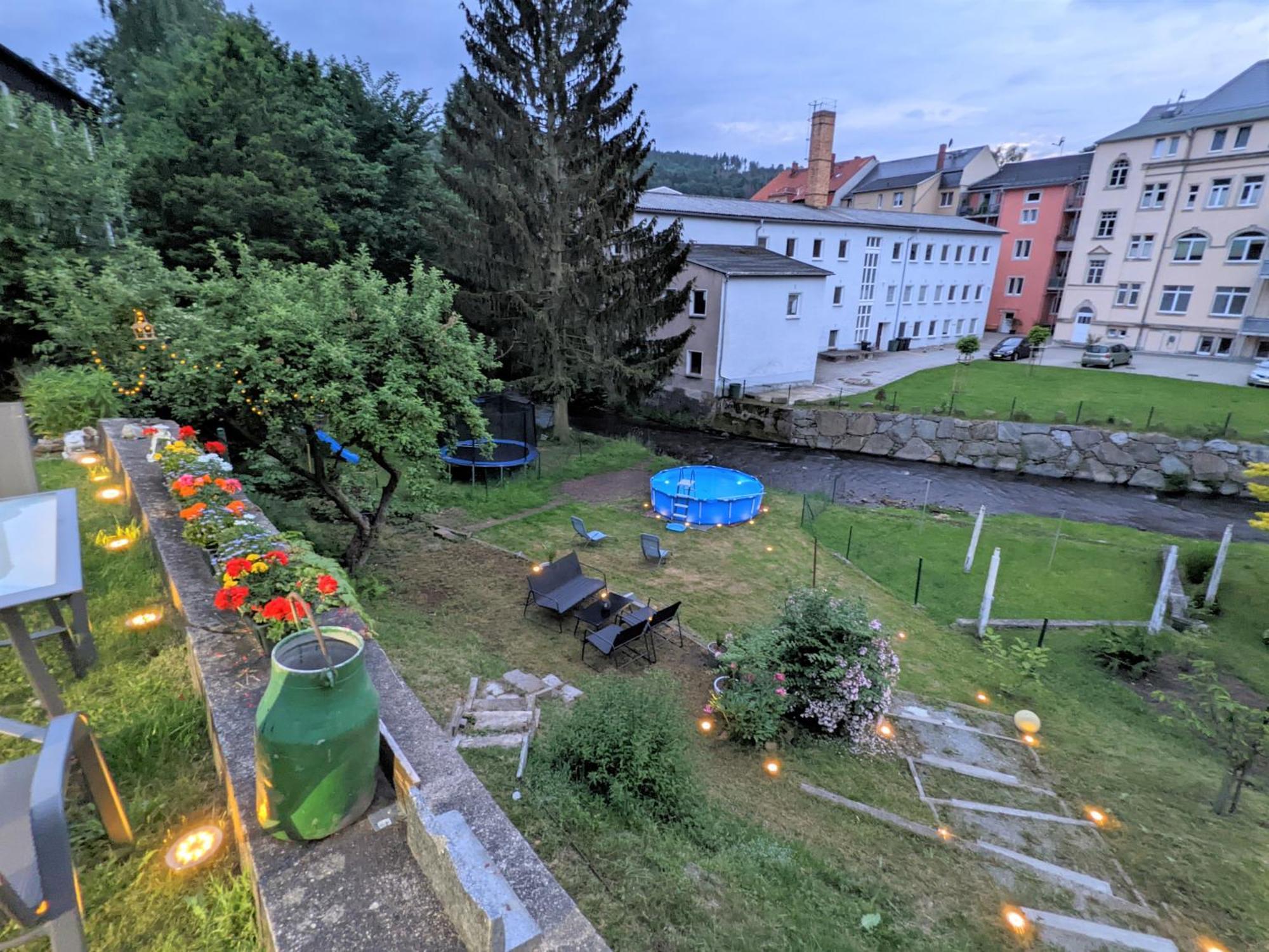Uo2 - Urlaubsmagie - Garten, Whirlpool, Sauna Apartamento Sebnitz Exterior foto