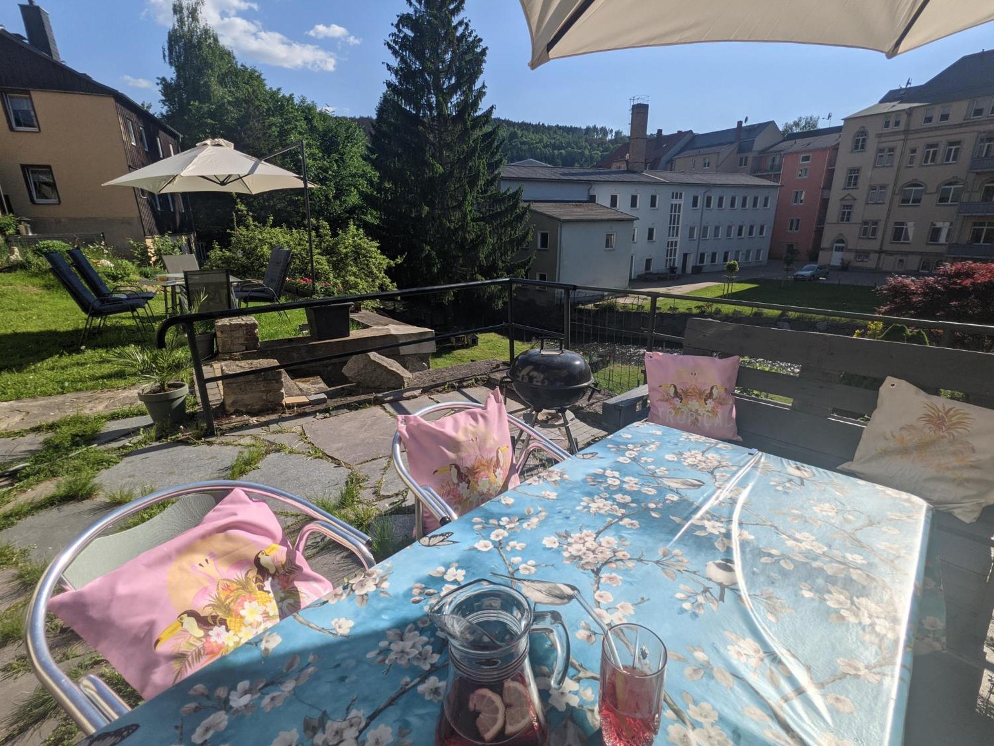 Uo2 - Urlaubsmagie - Garten, Whirlpool, Sauna Apartamento Sebnitz Exterior foto