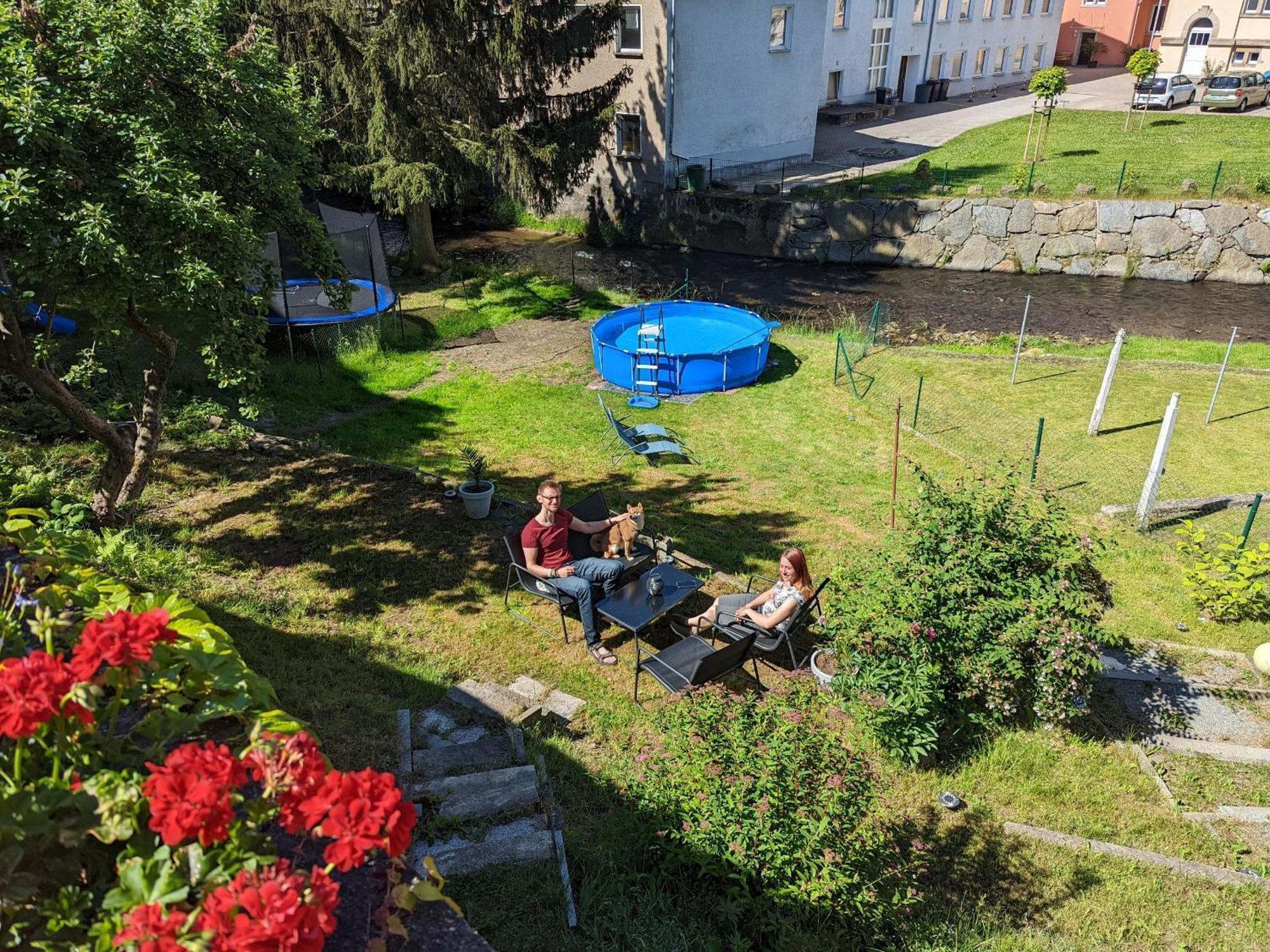 Uo2 - Urlaubsmagie - Garten, Whirlpool, Sauna Apartamento Sebnitz Exterior foto