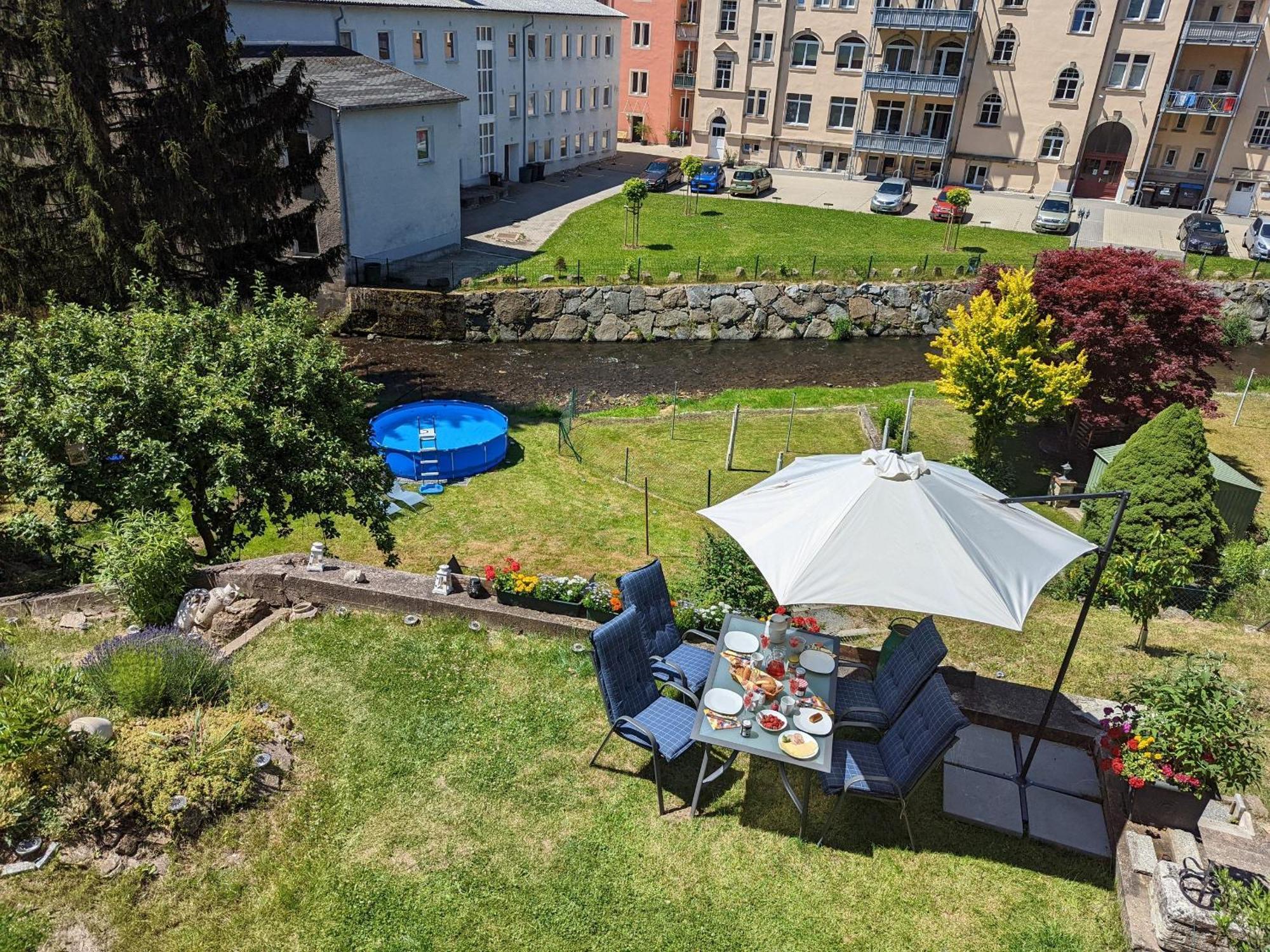 Uo2 - Urlaubsmagie - Garten, Whirlpool, Sauna Apartamento Sebnitz Exterior foto