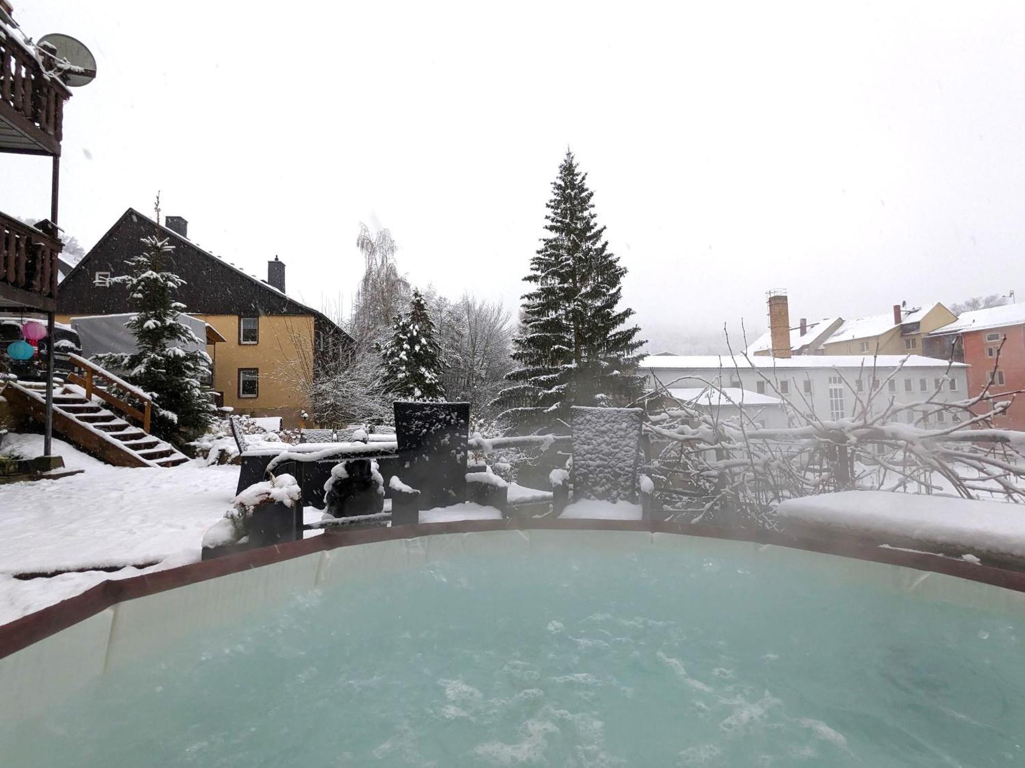 Uo2 - Urlaubsmagie - Garten, Whirlpool, Sauna Apartamento Sebnitz Exterior foto