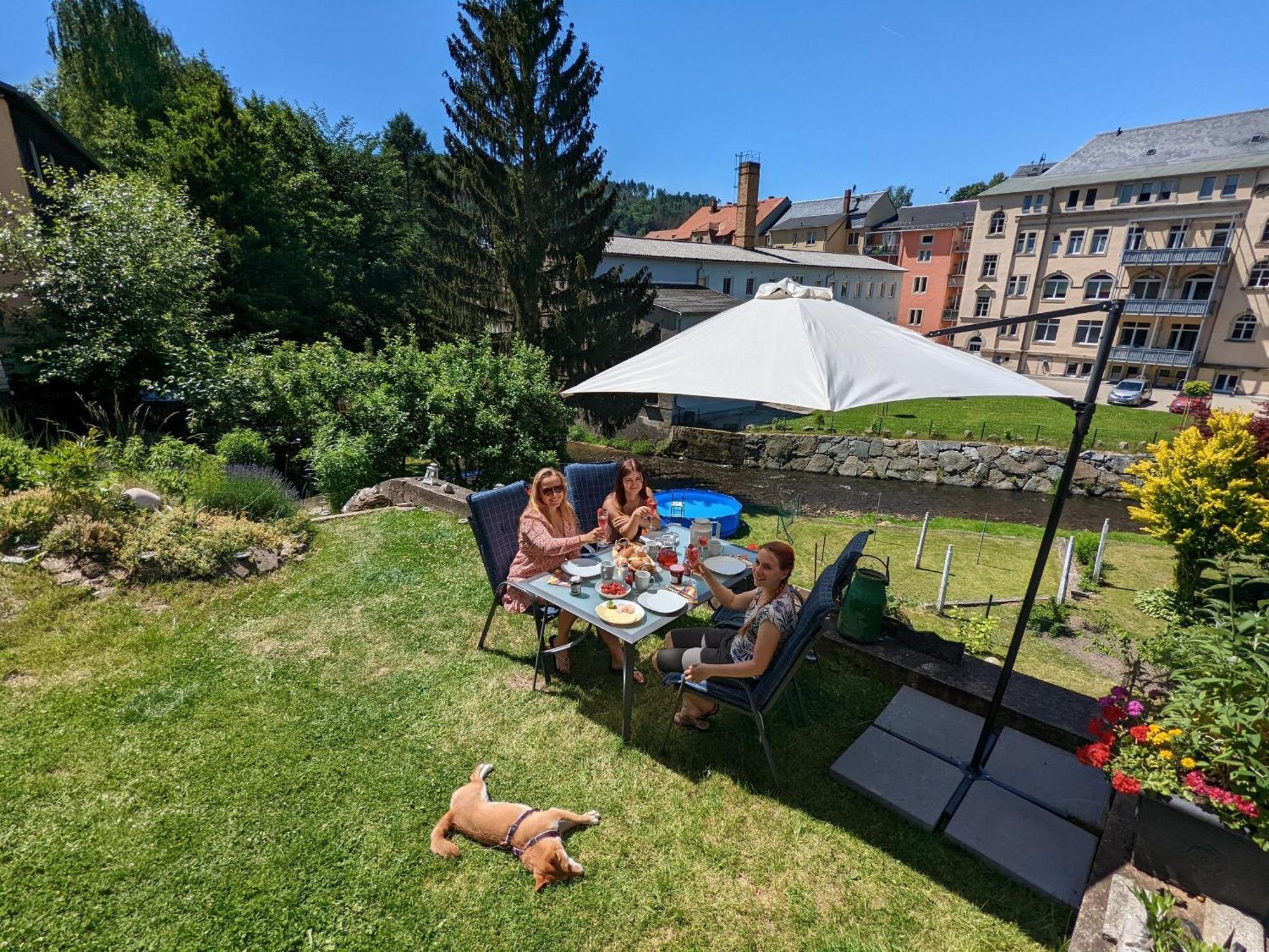 Uo2 - Urlaubsmagie - Garten, Whirlpool, Sauna Apartamento Sebnitz Exterior foto