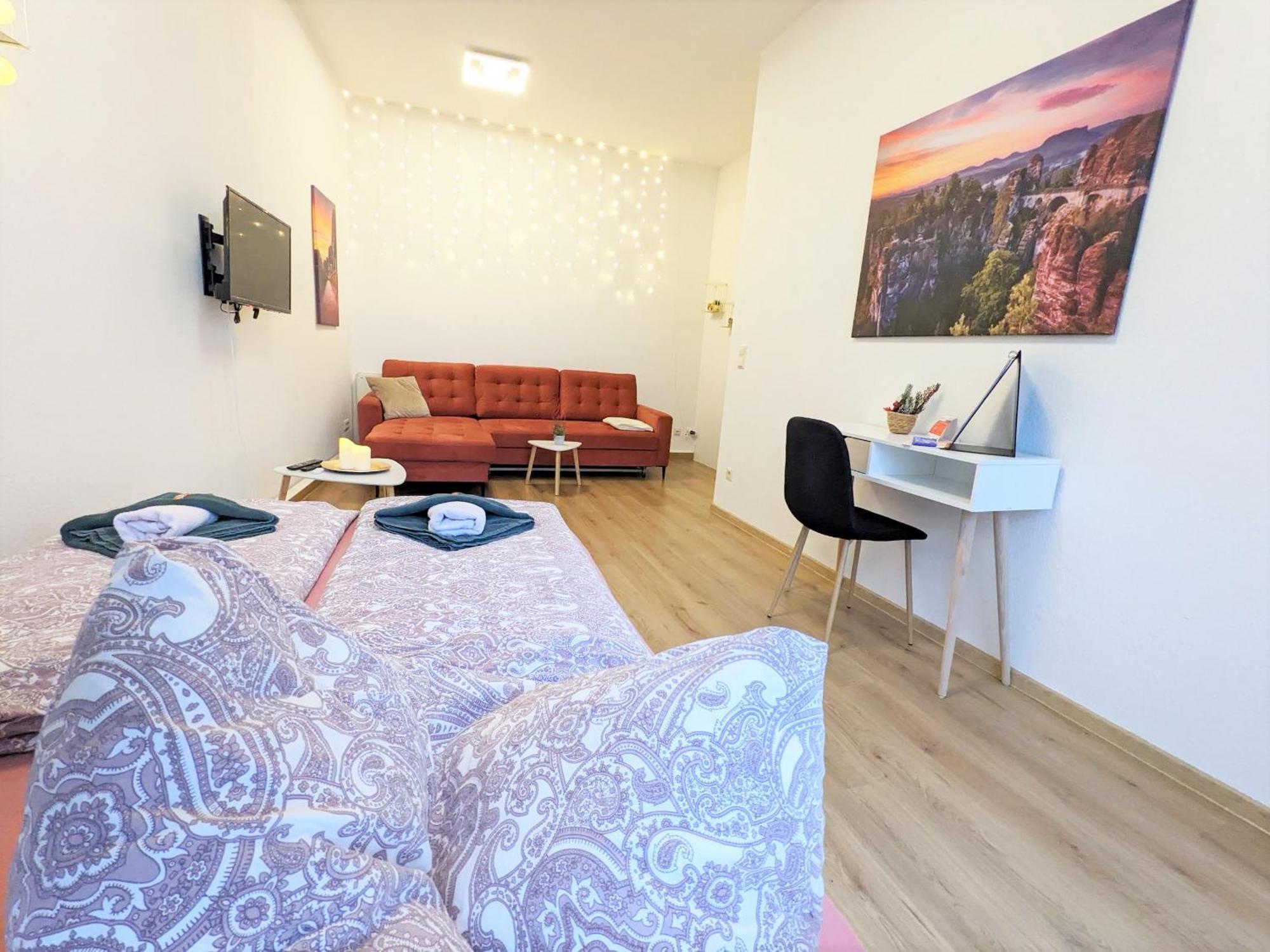 Uo2 - Urlaubsmagie - Garten, Whirlpool, Sauna Apartamento Sebnitz Exterior foto