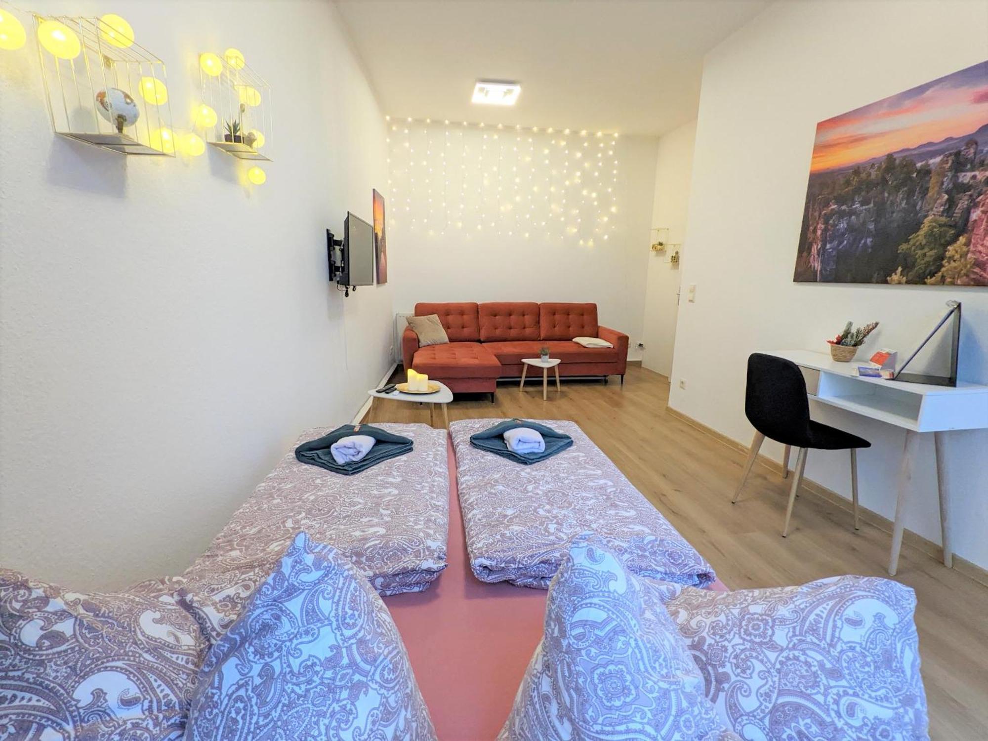 Uo2 - Urlaubsmagie - Garten, Whirlpool, Sauna Apartamento Sebnitz Exterior foto