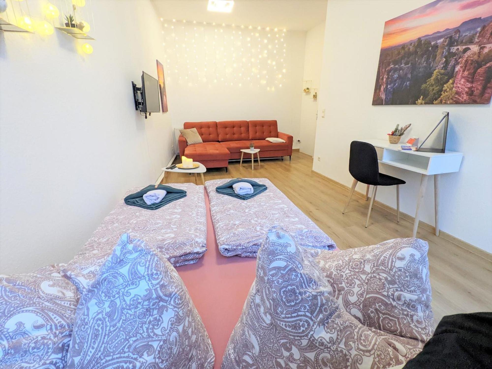 Uo2 - Urlaubsmagie - Garten, Whirlpool, Sauna Apartamento Sebnitz Exterior foto