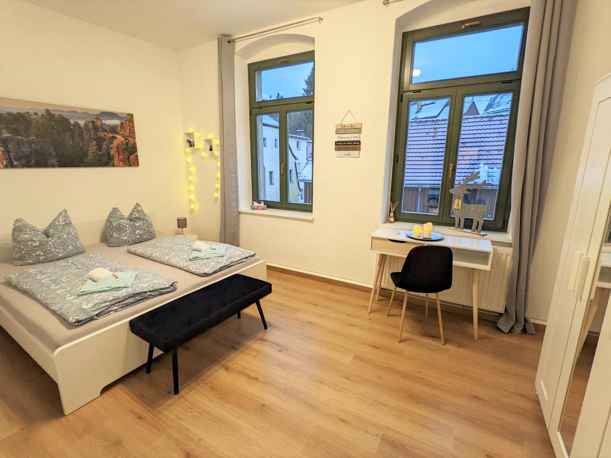 Uo2 - Urlaubsmagie - Garten, Whirlpool, Sauna Apartamento Sebnitz Exterior foto