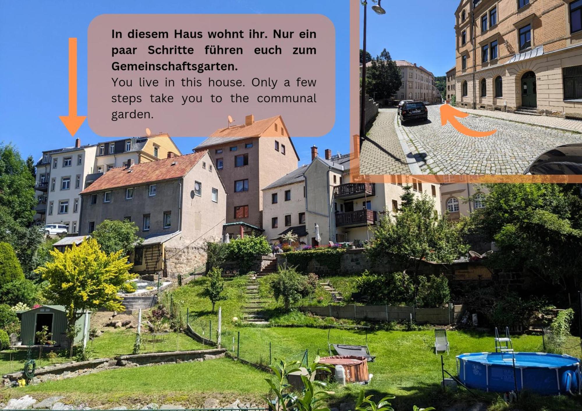 Uo2 - Urlaubsmagie - Garten, Whirlpool, Sauna Apartamento Sebnitz Exterior foto